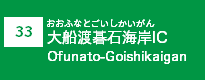 (33)大船渡碁石海岸IC