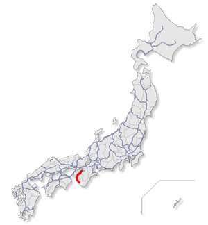 阪和自動車道　位置図