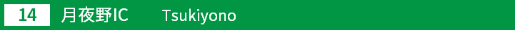 (14)月夜野インターチェンジ