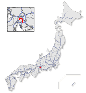 名古屋第二環状自動車道　位置図